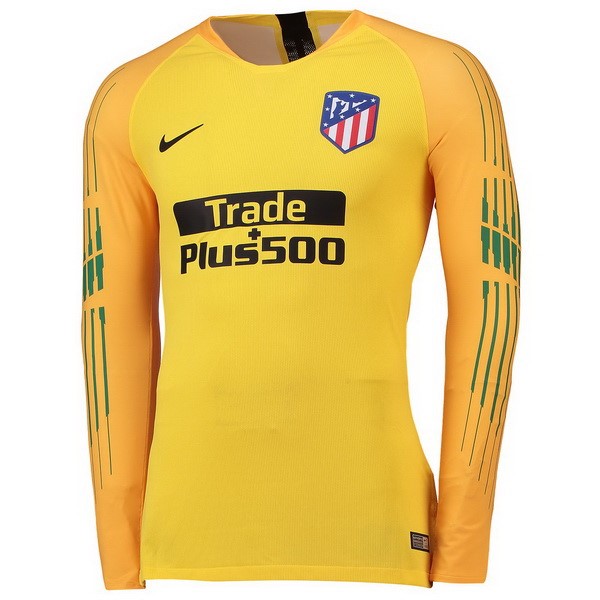 Trikot Ml Torwart Atletico Madrid 2018-19 Gelb Fussballtrikots Günstig